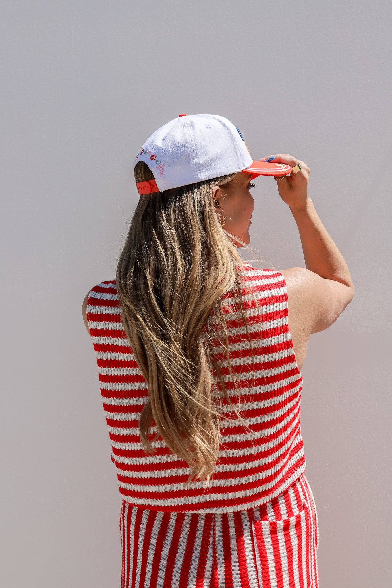 MOTHERHOOD TRUCKER HATS  RED & COLORFUL