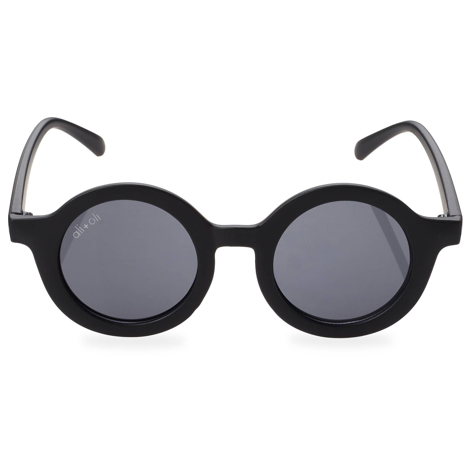 Kids Sunglasses Round (Black)