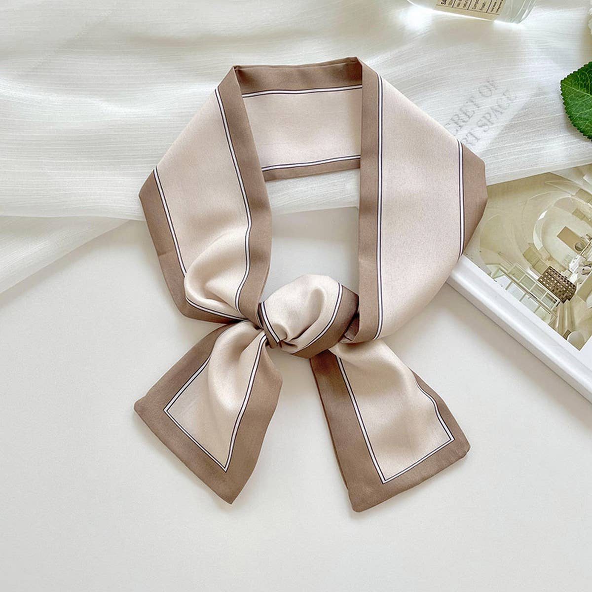 Two Tone Hair Scarf