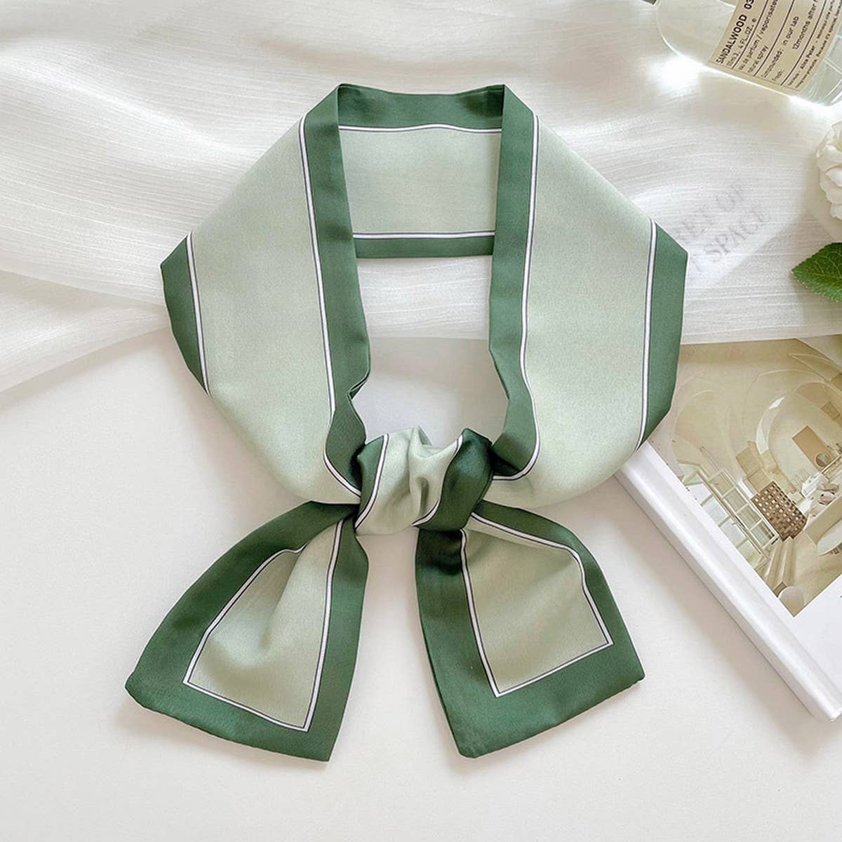 Two Tone Hair Scarf