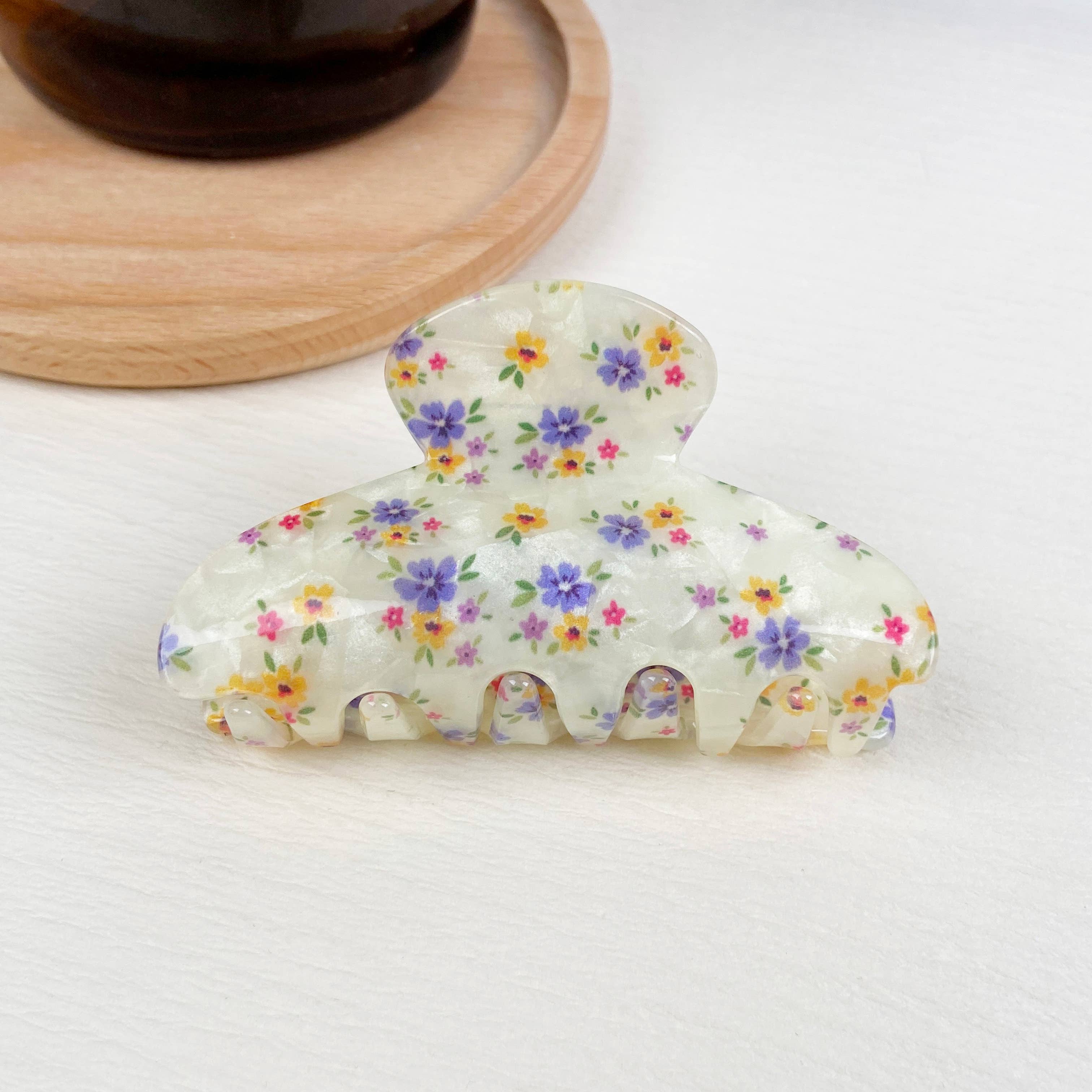 Summer Flower Claw Clip
