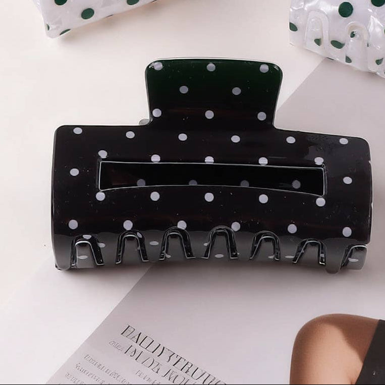 Medium Polka Dot Claw Clip
