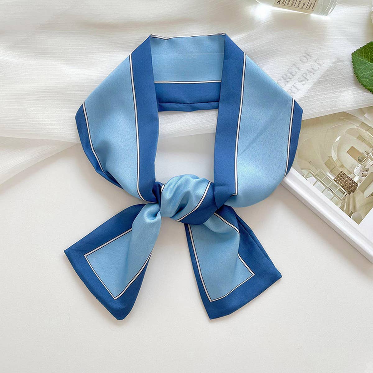 Two Tone Hair Scarf