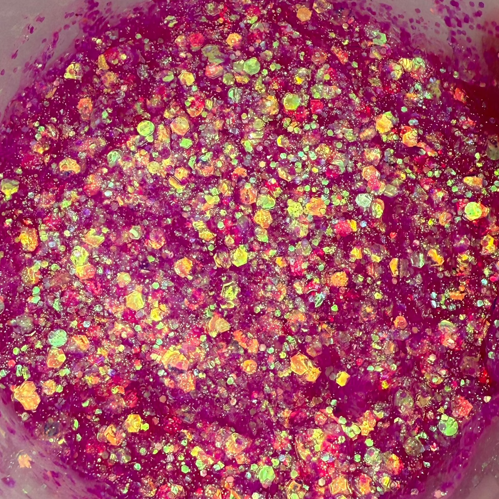 Mermaid Pink Hair Glitter