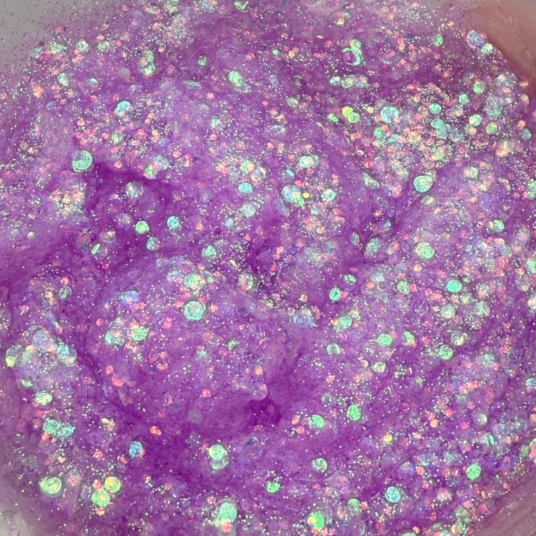 Mermaid Purple Hair Glitter