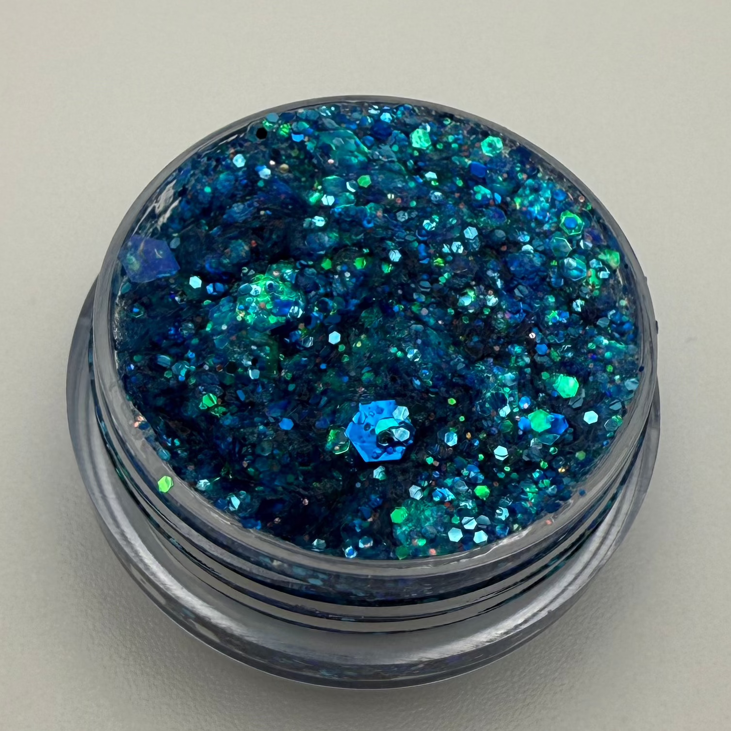Mermaid Blue Hair Glitter