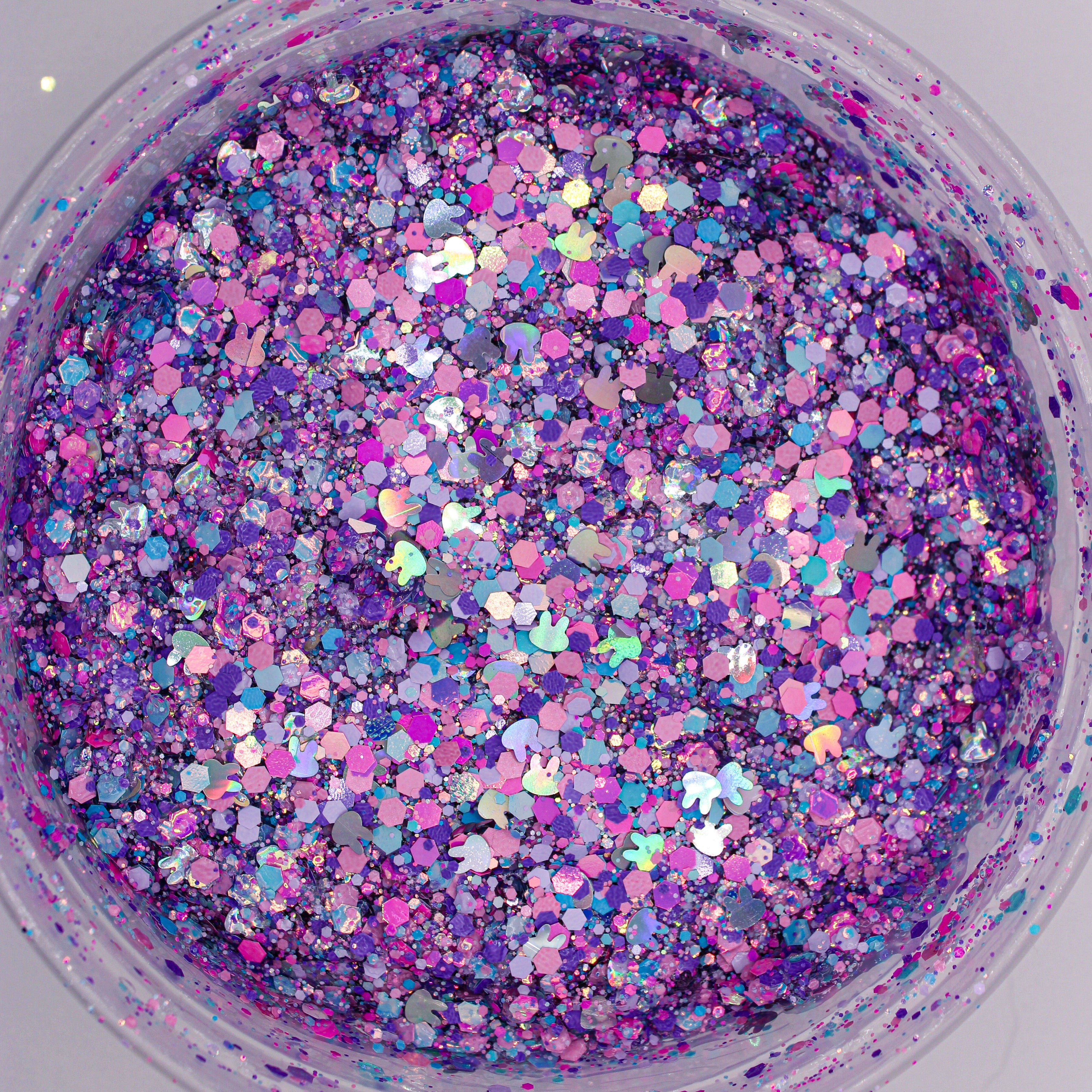 Labubu Food Hair Glitter