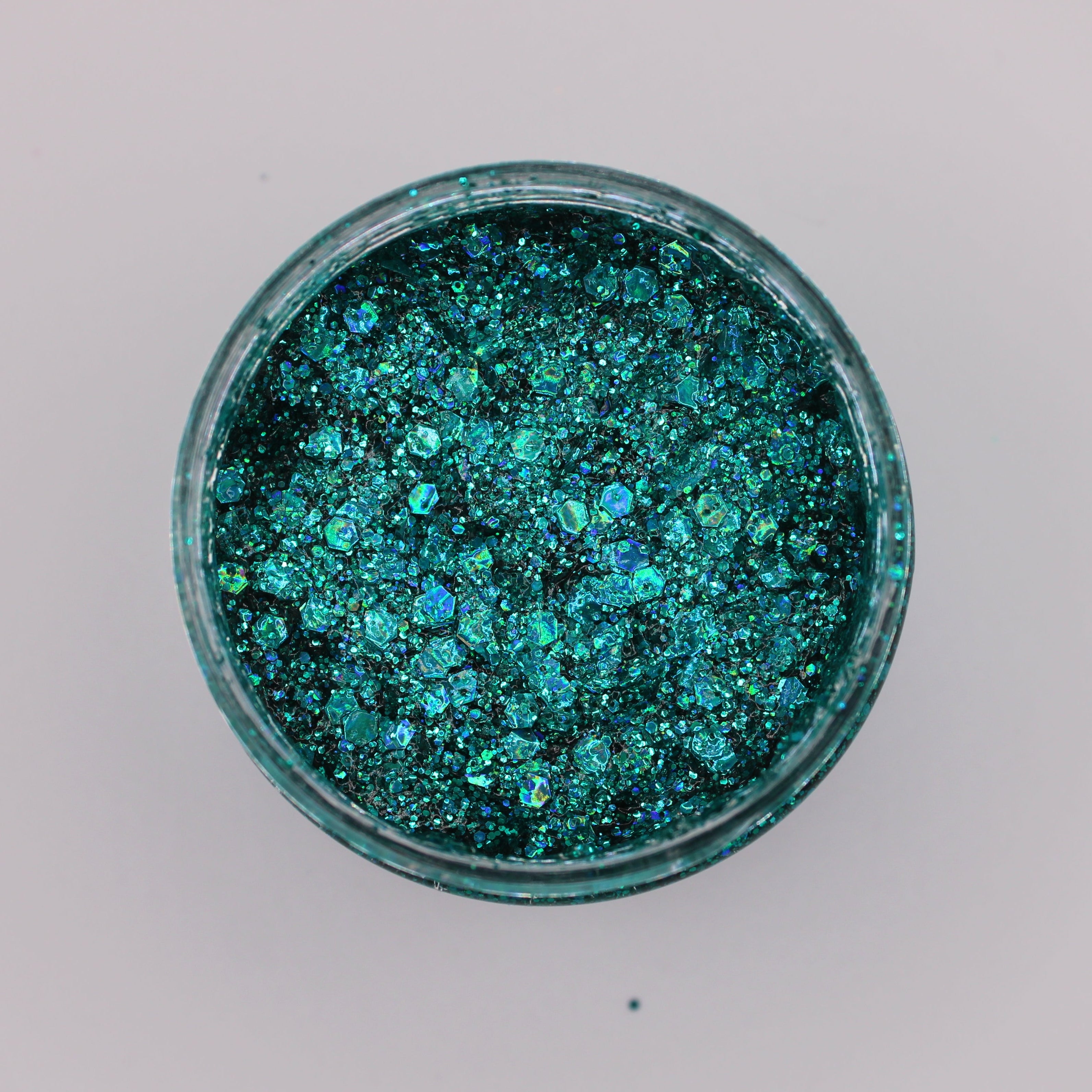 Teal Hair Glitter