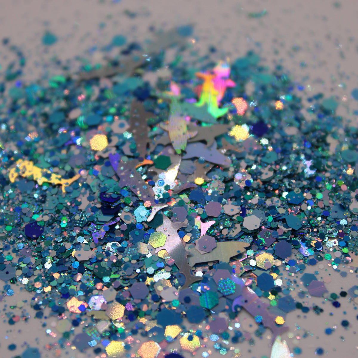 Shark Lagoon Hair & Body Glitter