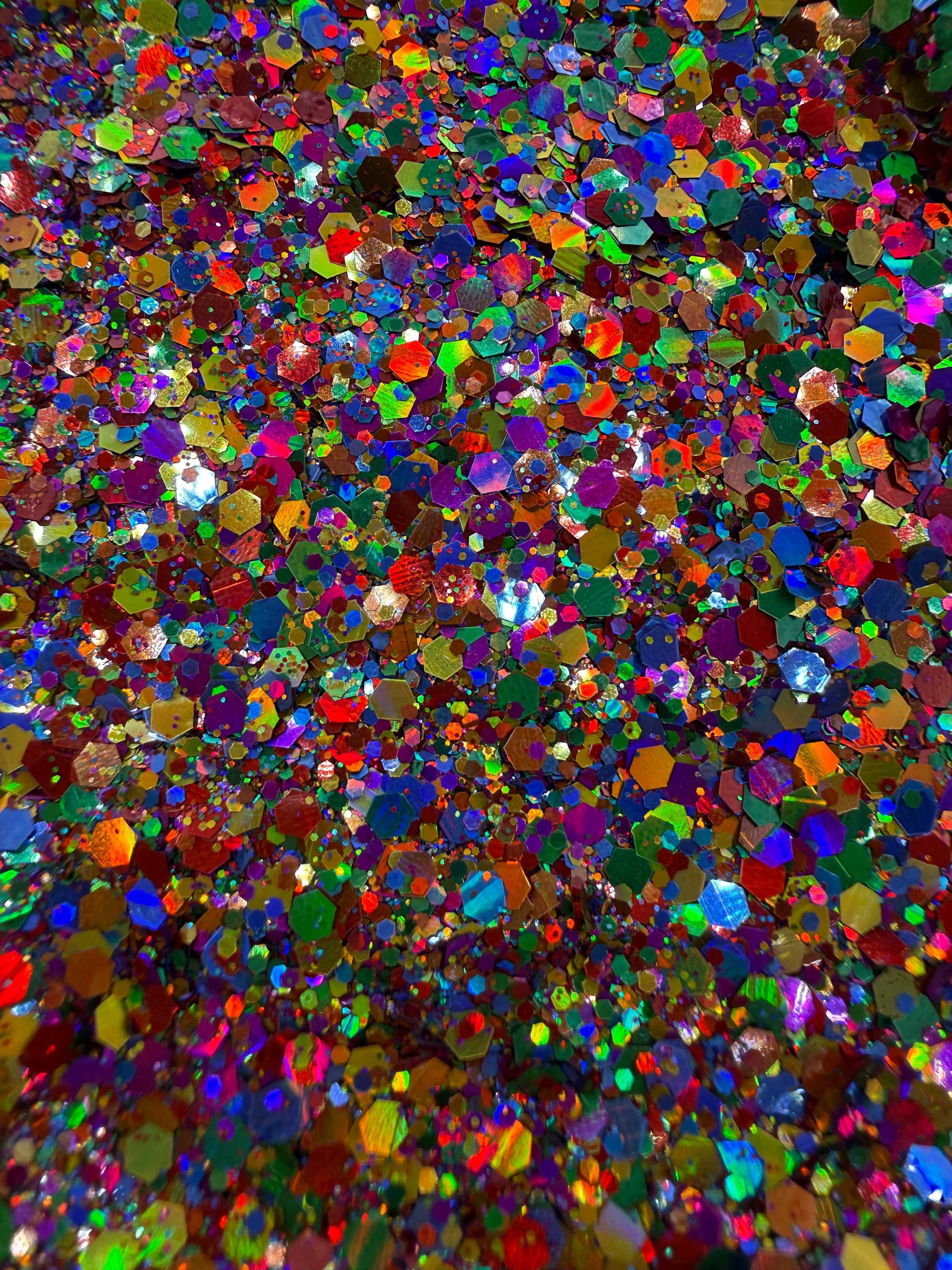 Rainbow Hair &amp; Body Glitter