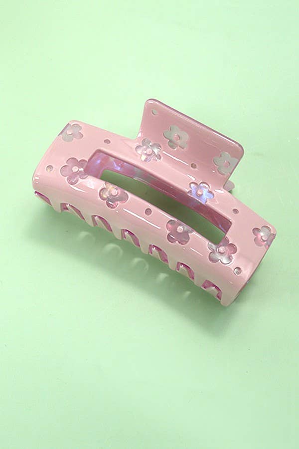 MD LUXE CUTOUT DAISY LILAC CLIP