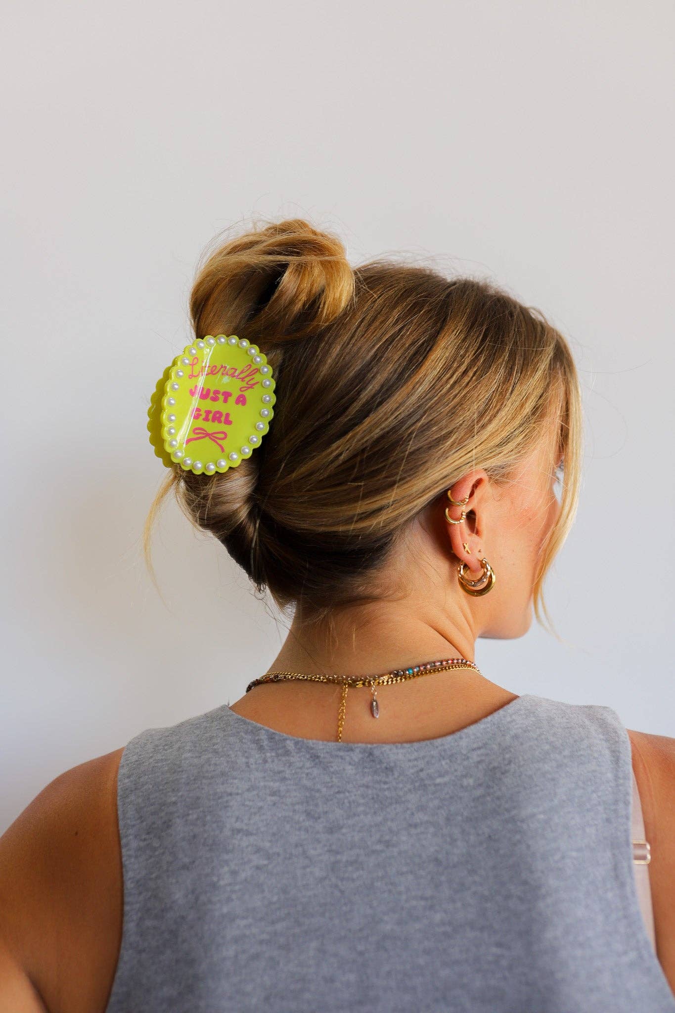 FRAMED ECLECTIC CLAW: LITEARLLY JUST A GIRL