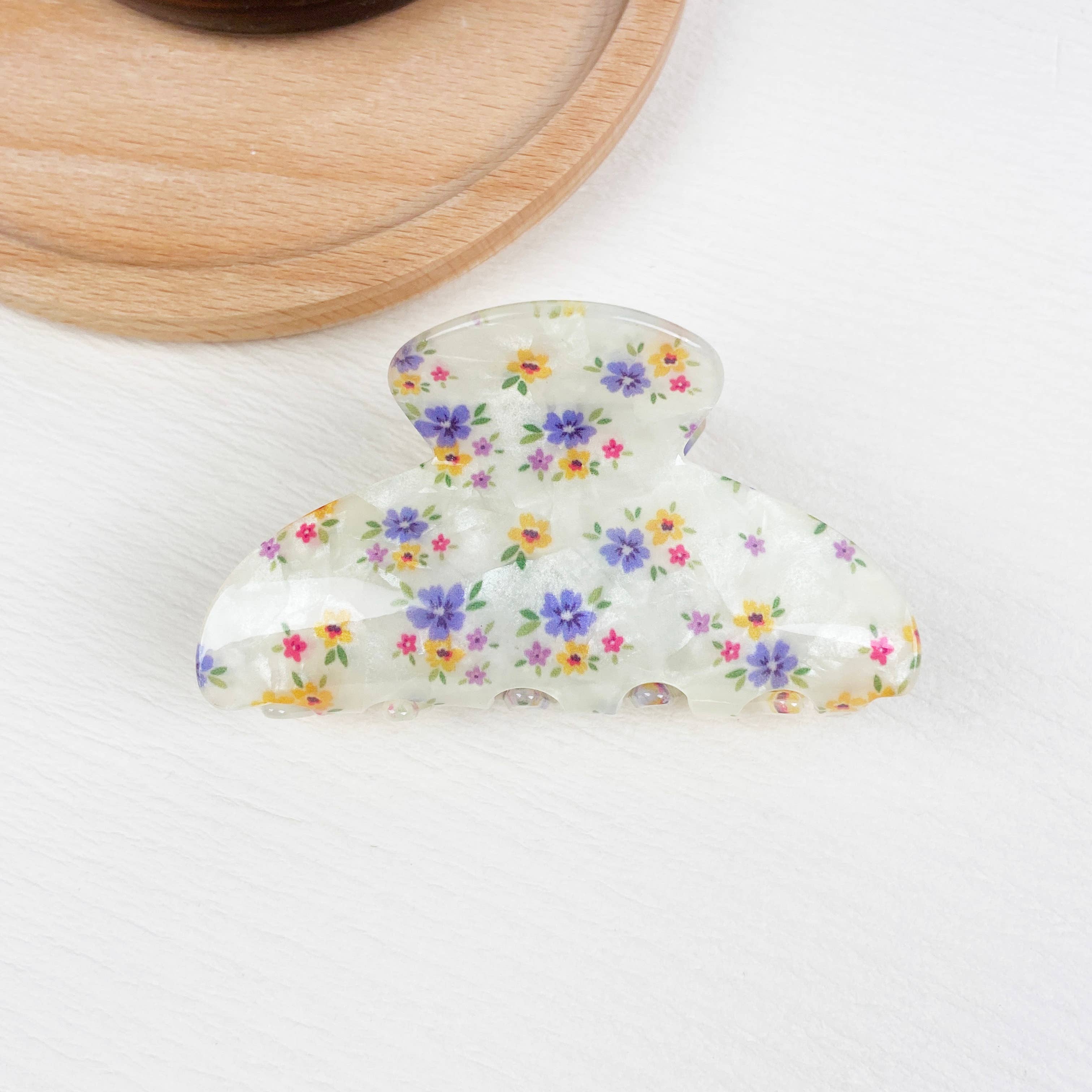 Summer Flower Claw Clip