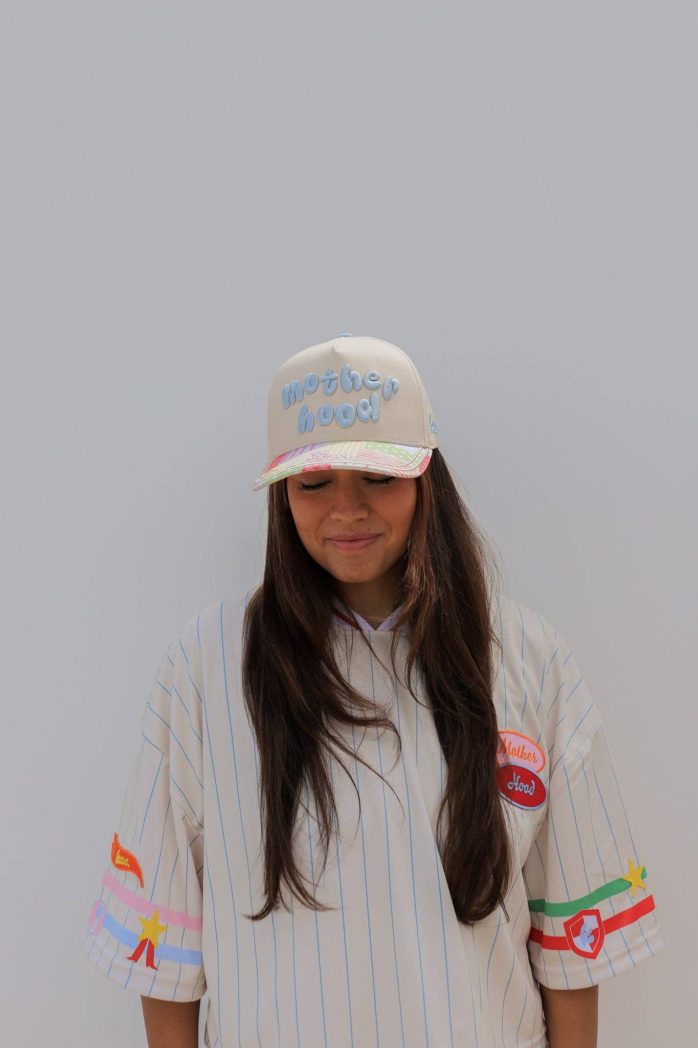 MOTHERHOOD TRUCKER HATS  RED & COLORFUL