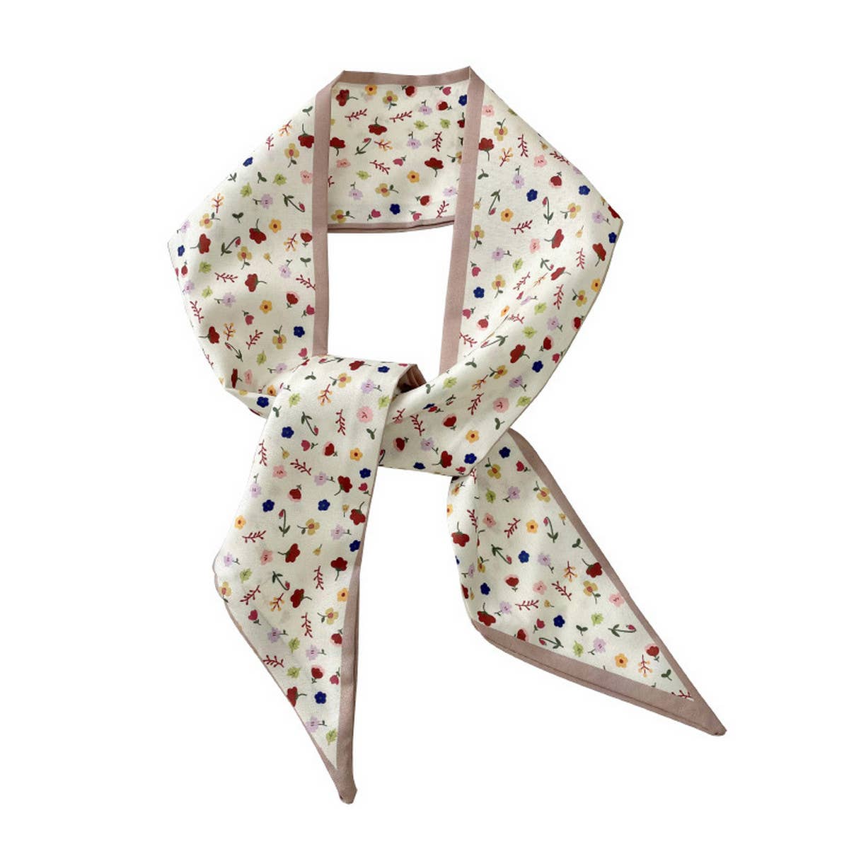 Tiny Floral Hair Scarf