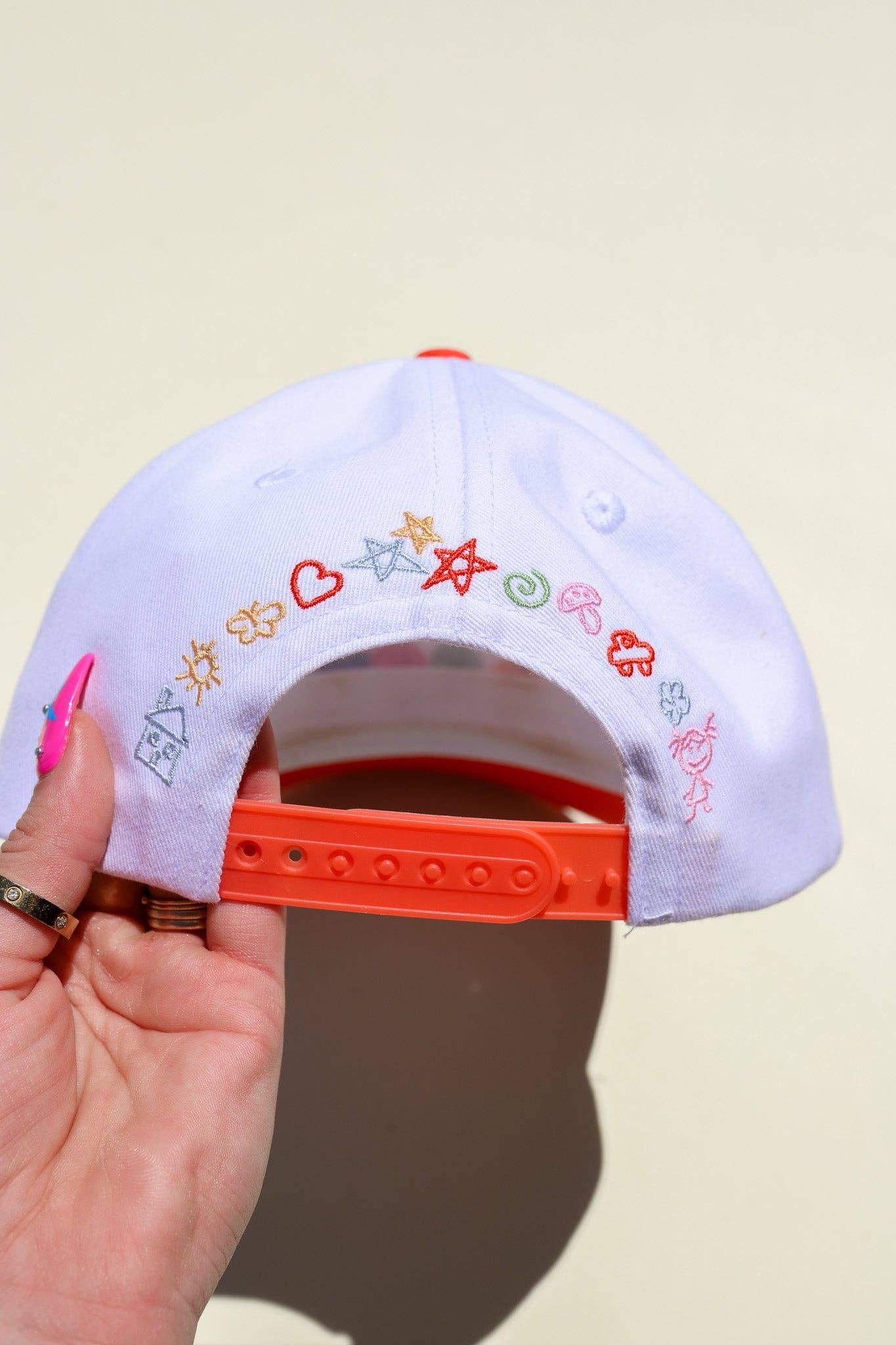 MOTHERHOOD TRUCKER HATS  RED & COLORFUL